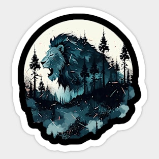 lion Sticker